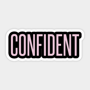 confident Sticker